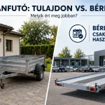 Utánfutó fenntartási költségei – mennyibe kerül egy saját utánfutó?