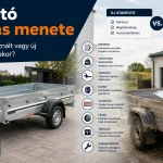 Utánfutó vásárlás menete – mire figyeljen használt vagy új utánfutó vásárlásakor?