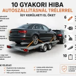 10 gyakori hiba autószállításnál trélerrel – így kerülheti el őket